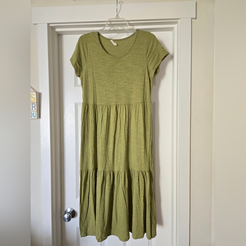 See You Monday Olive Maxi Dress